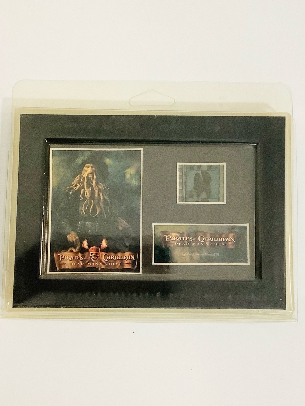 Collectible Pirates of the Caribbean 2 Movie Film Mini Cell Memorabilia Framed
